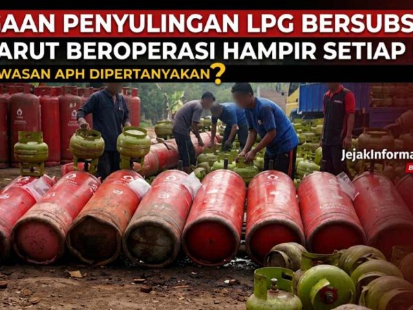 ‎Dugaan Penyulingan LPG Subsidi Beroperasi Hampir Setiap Hari di Leuwigoong, Pengawasan APH Dipertanyakan