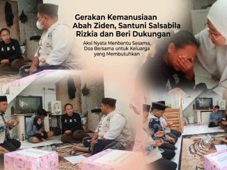 ‎Gerakan Kemanusiaan Abah Jiden, Santuni Salsabila Rizkia dan Beri Dukungan kepada Keluarga  ‎
