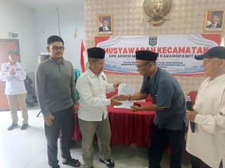 ‎Aklamasi, Dedi Suryadi Kembali Pimpin DPK APDESI Karangpawitan Periode 2026–2031